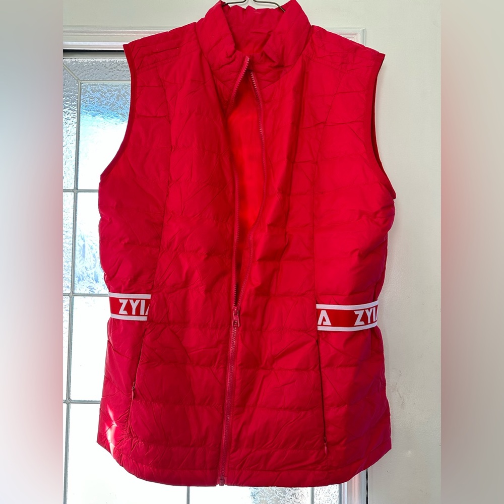 Zyia red Alpine Down Vest